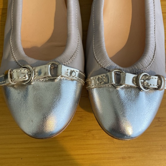 AGL Metallic Silver and Gray "Monika" Ballet Flat - Picture 10 of 10